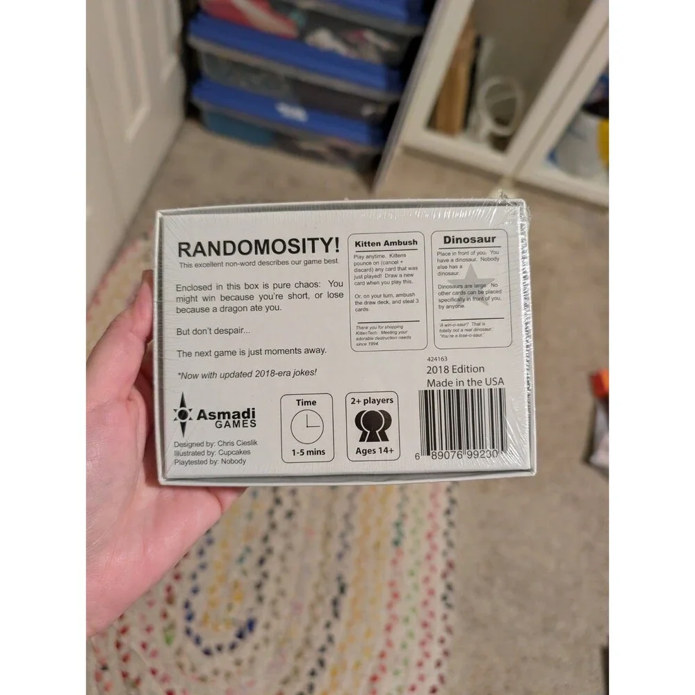 We Didn't Playtest This At All With Chaos Pack Card Game Sealed New